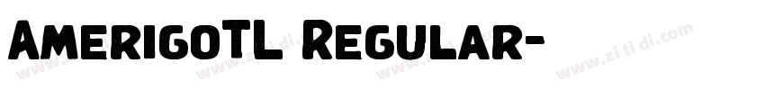 AmerigoTL Regular字体转换 AmerigoTL Regular字体转换